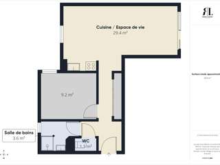 Vente appartement 2 pièces Vente appartement 2 pièces