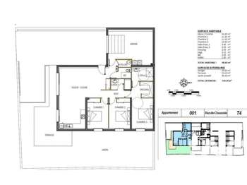 Vente appartement 4 pièces Vente appartement 4 pièces