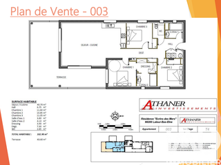 Vente appartement 4 pièces