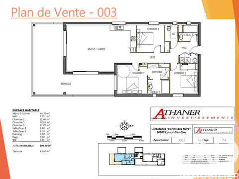 Vente appartement 4 pièces