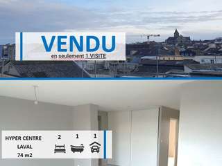 Vente appartement 3 pièces