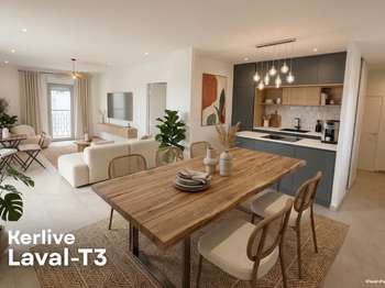 Vente appartement 3 pièces Laval 53