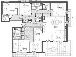 Vente appartement 5 pièces Vente appartement 5 pièces