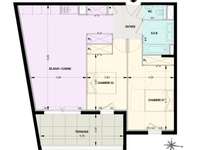 Vente appartement 3 pièces