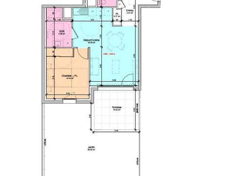 Vente appartement 2 pièces