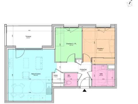 Vente appartement 3 pièces Le Cheylas 38