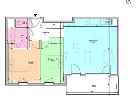 Vente appartement 3 pièces