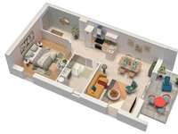 Vente appartement 2 pièces Vente appartement 2 pièces