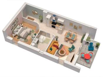 Vente appartement 2 pièces
