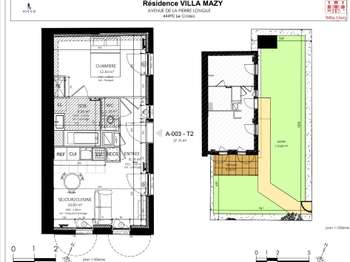 Vente appartement 2 pièces