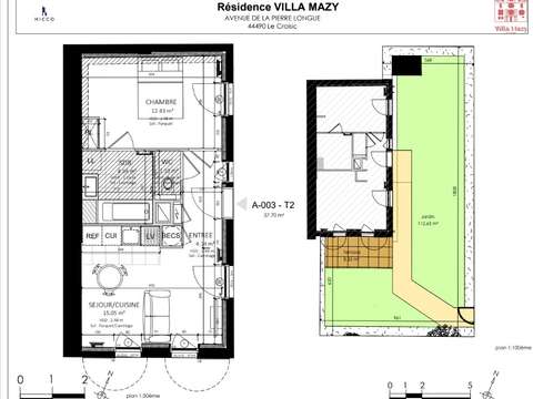 Vente appartement 2 pièces Vente appartement 2 pièces