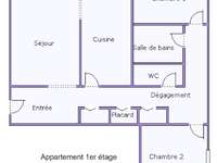Vente appartement 3 pièces