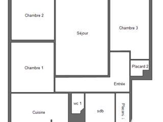 Vente appartement 4 pièces