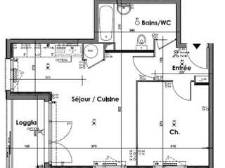 Vente appartement 2 pièces