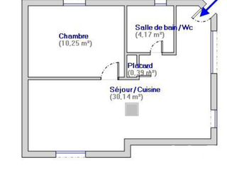 Vente appartement 2 pièces