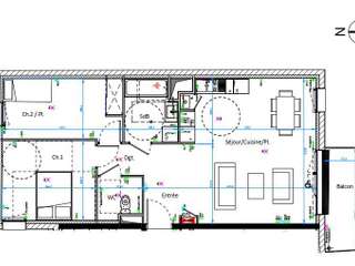 Vente appartement 3 pièces