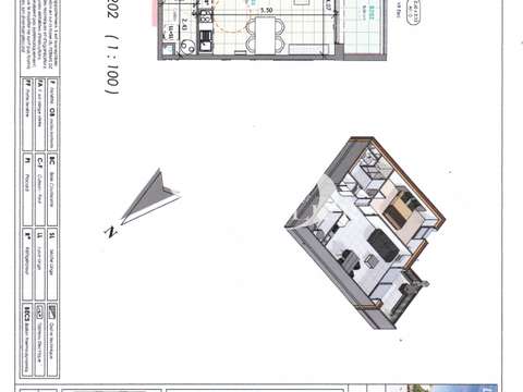 Vente appartement 2 pièces