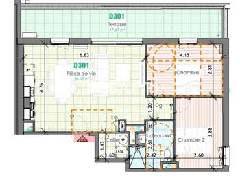 Vente appartement 3 pièces Vente appartement 3 pièces