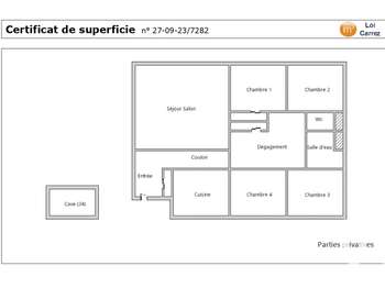 Vente appartement 5 pièces Le Mans 72