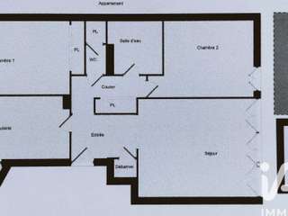 Vente appartement 3 pièces