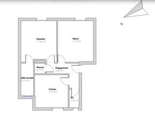 Vente appartement 2 pièces