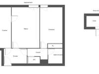 Vente appartement 2 pièces Vente appartement 2 pièces