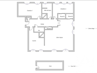 Vente appartement 3 pièces