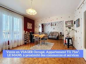Vente Appartement 3 piècesLe Mans Libération