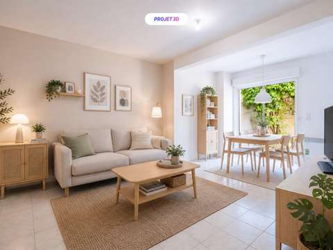 Vente appartement 3 pièces Le Mans Ouest 72
