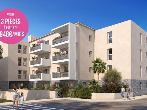 Vente appartement 4 pièces Le Muy 83