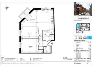 Vente appartement 3 pièces
