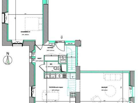 Vente appartement 4 pièces