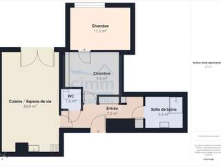 Vente appartement 3 pièces Vente appartement 3 pièces