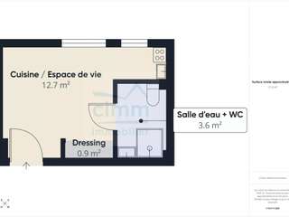 Vente appartement 1 pièce