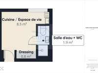 Vente appartement 1 pièce Vente appartement 1 pièce