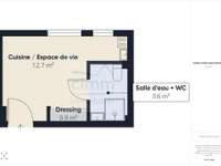 Vente appartement 1 pièce