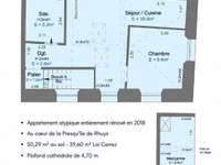 Vente appartement 2 pièces Vente appartement 2 pièces