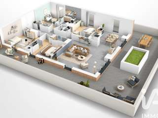 Vente appartement 5 pièces Vente appartement 5 pièces