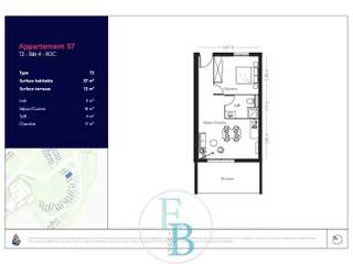 Vente appartement 2 pièces