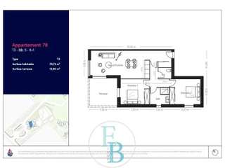 Vente appartement 3 pièces