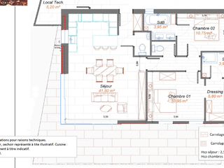 Vente appartement 3 pièces