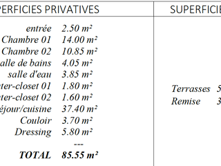 Vente appartement 3 pièces
