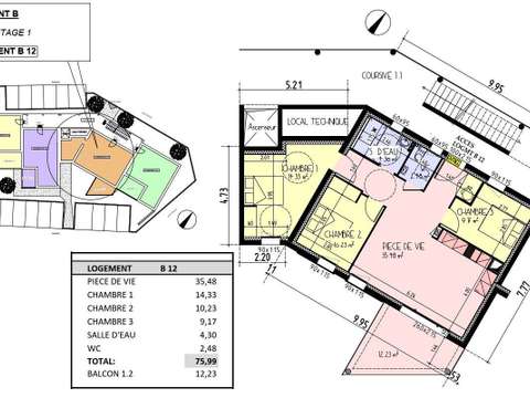 Vente appartement 4 pièces Les Herbiers 85