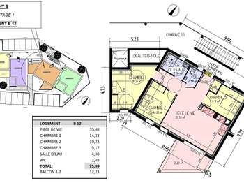 Vente appartement 4 pièces Les Herbiers 85