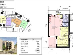 Vente Appartement 3 piècesLes Herbiers