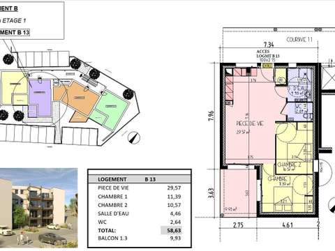 Vente appartement 3 pièces Les Herbiers 85