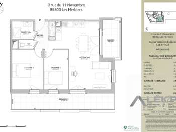 Vente appartement 2 pièces