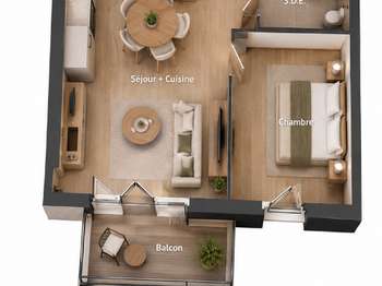 Vente appartement 2 pièces