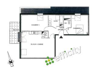 Vente appartement 3 pièces