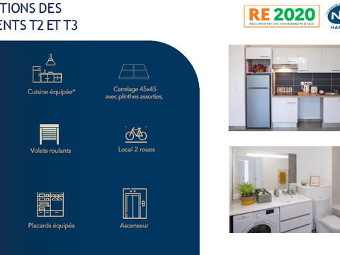 Vente appartement 2 pièces